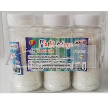 Płatki śniegu MT-4361 "solniczka" 1disp.=6szt.x70g