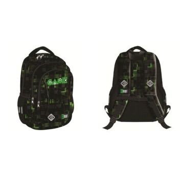 PLECAK 3-KOMOROWY STRIGHT BP-26 GREEN GAME 1523