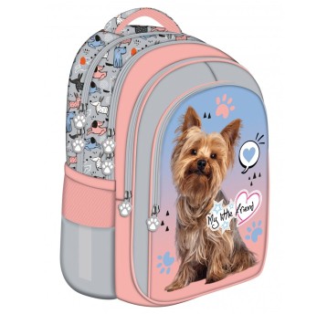 PLECAK 4-KOM BPL-58 MY LITTLE FRIEND GREY YOR 8456