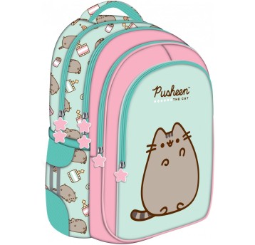 PLECAK 4-KOMOROWY BPL-58 PUSHEEN MINT 3178