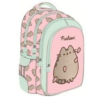 PLECAK 4-KOMOROWY BPL-58 PUSHEEN PINK 9438
