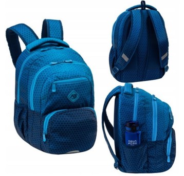 PLECAK ABAG HEXAGON BLUE OMBRE 0985