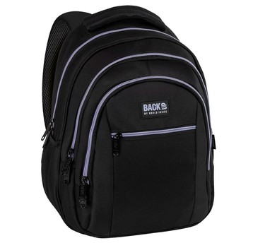 PLECAK BACKUP 8 MODEL O 56F CZARNY ZAM FIOL1480