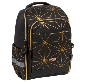 PLECAK SZKOLNY DF 36 GEOMETRIC GOLD 3171