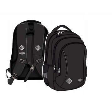 PLECAK SZKOLNY STRIGHT BP-77 ST.BLACK VINTAGE 2223