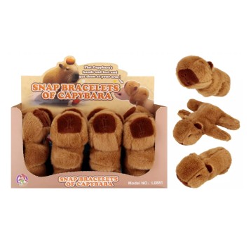 PLUSZ ŚPIEWAJĄCA KAPIBARA NA RĘKĘ 17CM 3609 A'12