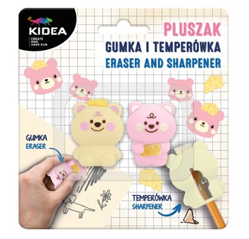 PLUSZAK GUMKA I TEMPERÓWKA KIDEA 5892