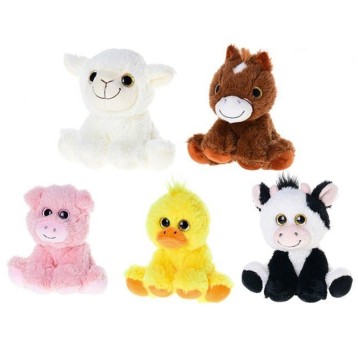 PLUSZAKI Z DŹWIĘKIEM 20 CM 5 WZORÓW 5418