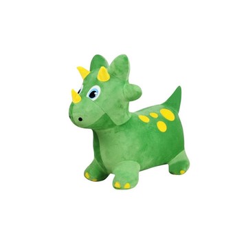 Pluszowy Skoczek Dino, color box+ pompka 3708
