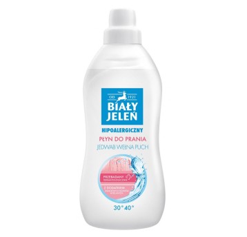 PŁYN DO PRANIA JEDWAB WEŁNA PUCH BIAŁY JELEŃ 3920