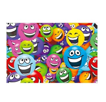 PODKŁAD NA BIURKO NADRUK SMILE 590 X 417 MM 4042