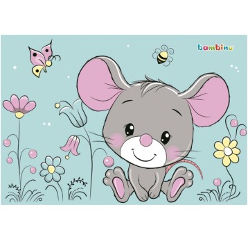 PODKŁAD NA BIURKO OBUSTRONNY 55x38CM MOUSE 5201