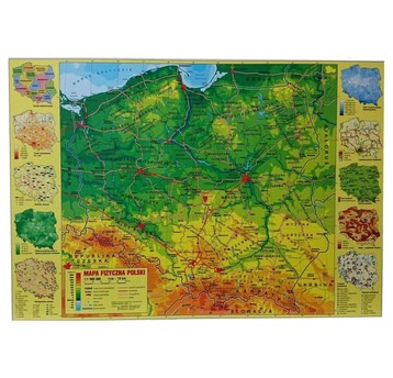 PODKŁAD OKLEJANY POLSKA FIZYCZNA 3983