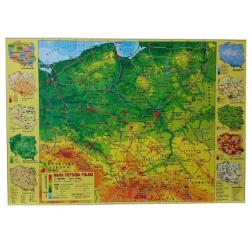PODKŁAD OKLEJANY POLSKA FIZYCZNA 3983