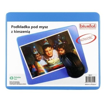 PODKŁADKA POD MYSZ Z KIESZENIĄ SKY 2454