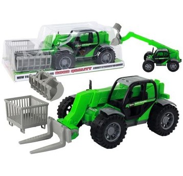 POJAZD ROLNICZY TRAKTOR ZIELONY 7115