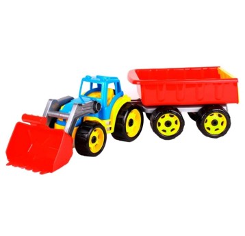 POJAZD SPYCHACZ Z PRZYCZEPĄ 3688