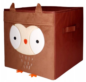 POJEMNIK 31X31 CM SOWA 3429