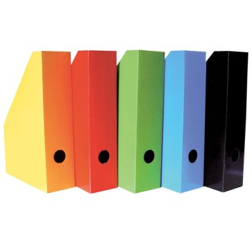 POJEMNIK NA CZASOP. KART. A4/7CM ZIELONY 100552131