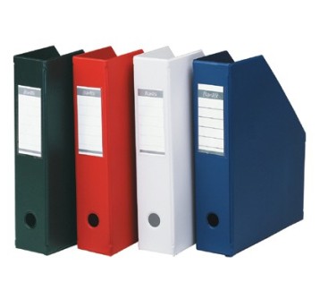 POJEMNIK NA CZASOPISMA NELB 11CM PVC CZARNY A"5