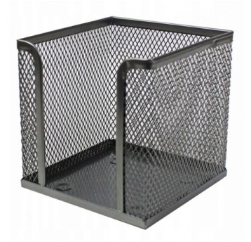 POJEMNIK TRES NA KOSTKĘ PAPIEROWĄ CZARNY 0474