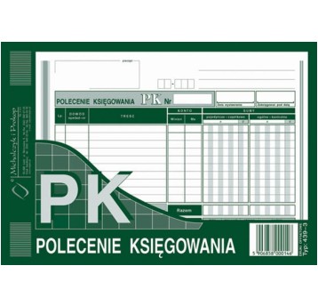 POLECENIE KSIĘGOWANIA A5 439-3