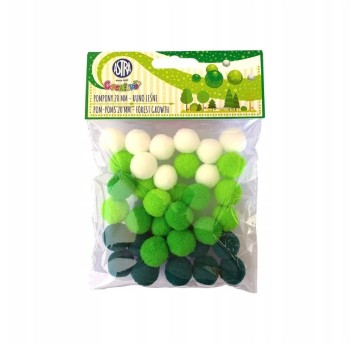 POMPONY 20MM RUNO LEŚNE 6910