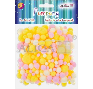 Pompony, mox kolorów i rozmiarów