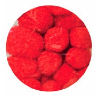 Pompony POM-080 czerwone 4531