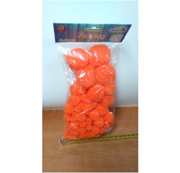 Pompony POM-081 pomarańczowe 4579