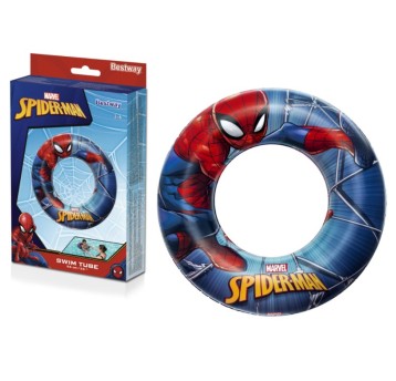 POMPOWANE KOŁO DO PŁYWANIA SPIDER MAN 56CM 6246