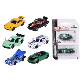 PORSCHE PREMIUM CARS MAJORETTE 6 RODZ. 3186