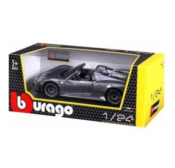 PORSHE 918 1:24 SPYDER GREY 8186