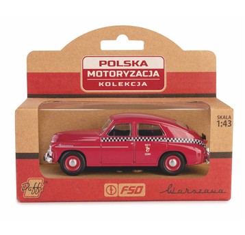 PRL WARSZAWA M20 TAXI WIŚNIOWY 5330