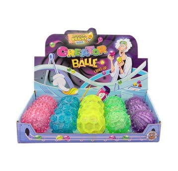 PROFESSOR BRAINY Kreatywna piłka świecąca, mix 5 k