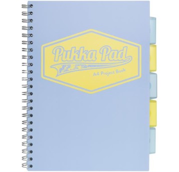 PROJECT BOOK A4/100 KRATA NIEBIESKI PASTEL 0160