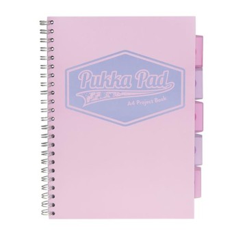 PROJECT BOOK A4/100 KRATA RÓŻOWY PASTEL 0153