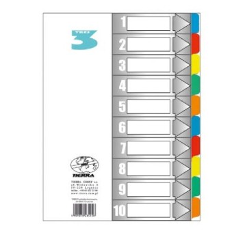 PRZEKŁADKA TRES LAMINOWANA MAXI 10 KOL 4458