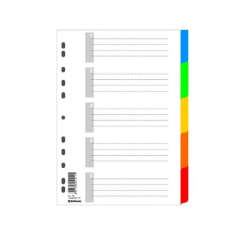 PRZEKŁADKADO SEGR PP A4 KOLOR 5 KARTEK