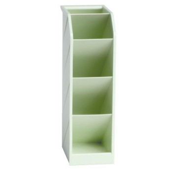 Przybornik na biurko zielony 6485