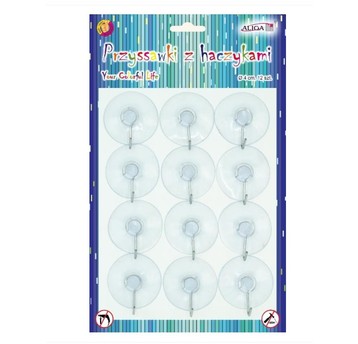 PRZYSSAWKI Z HACZYKAMI 12SZT.4CM 3066