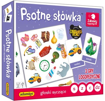 PSOTNE SŁÓWKA - GŁOSKI SYCZĄCE