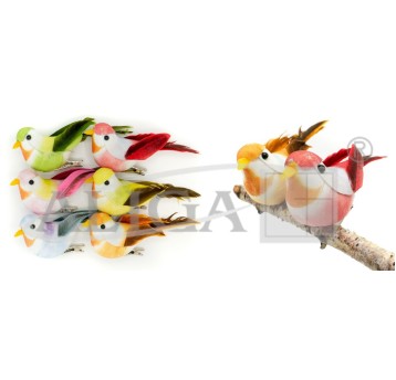 Ptaszki dekoracyjne PTD-8475 rozm. 10 cm 8475