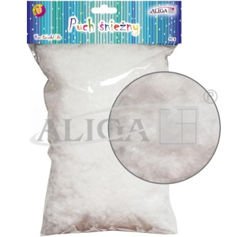 Puch śnieżny do dekoracji