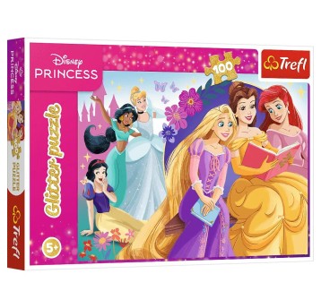 PUZZLE 100 GLITTER BLASK MAGII PRZYJAŹNI 14834