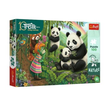 PUZZLE 100 INSPIRED BY NATURE PANDY 16595