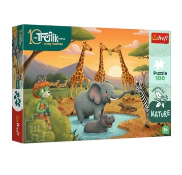 PUZZLE 100 INSPIRED BY NATURE WESOŁA FERAJNA 16571