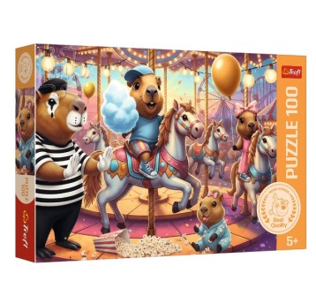 PUZZLE 100 KAPIBARY NA WAKACJACH 16566