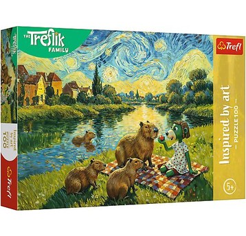 PUZZLE 100 KARMIĄC KAPIBARY 16563
