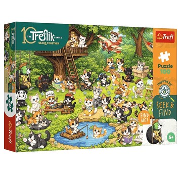 PUZZLE 100 KOCI ŚWIAT 16587